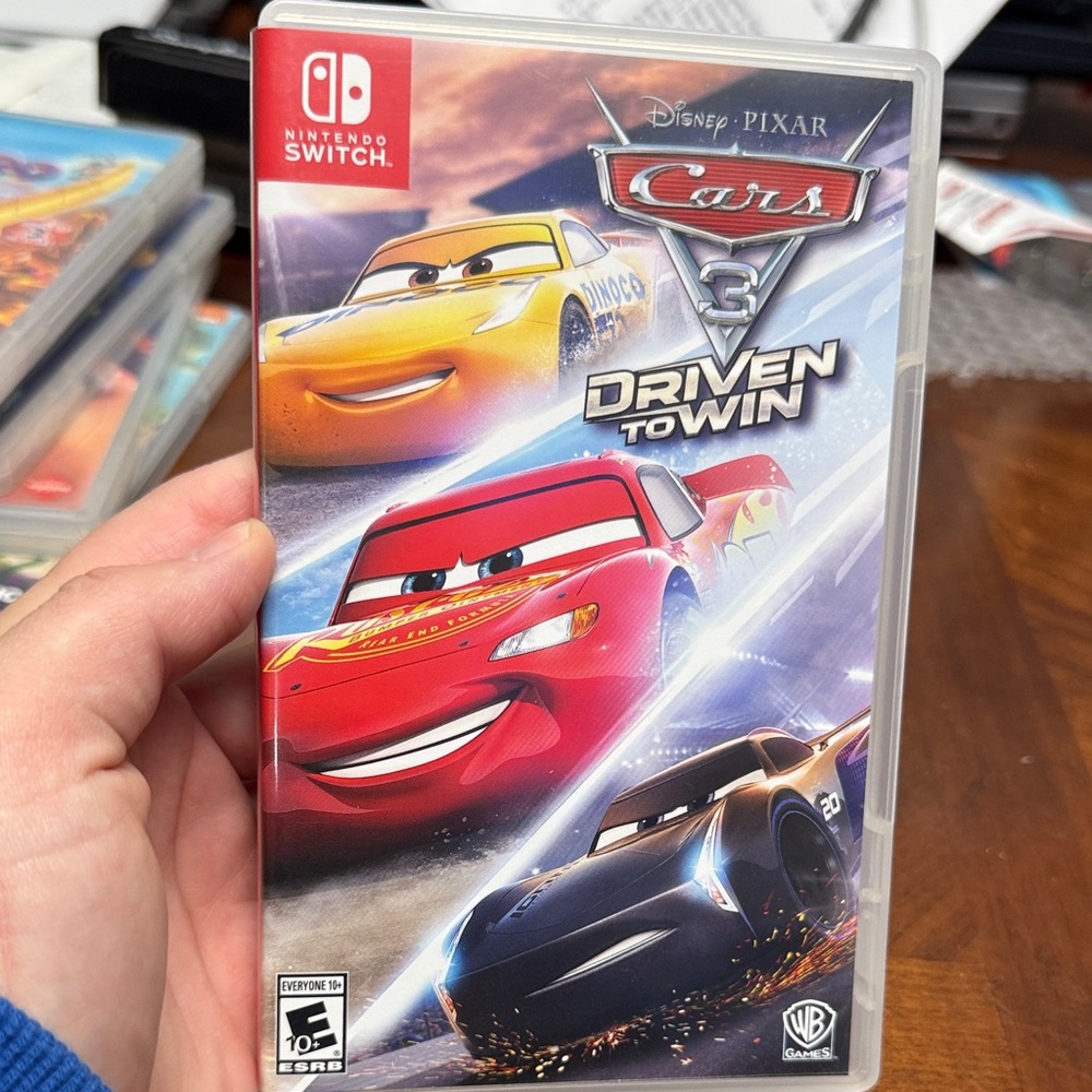 Nintendo Switch Cars 3: Driven to Win - Red, Yellow, Blue